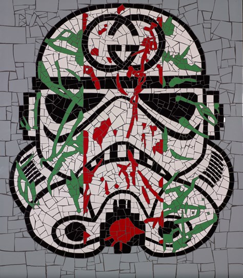 Storm Trooper by David Arnott - Original Mosaic